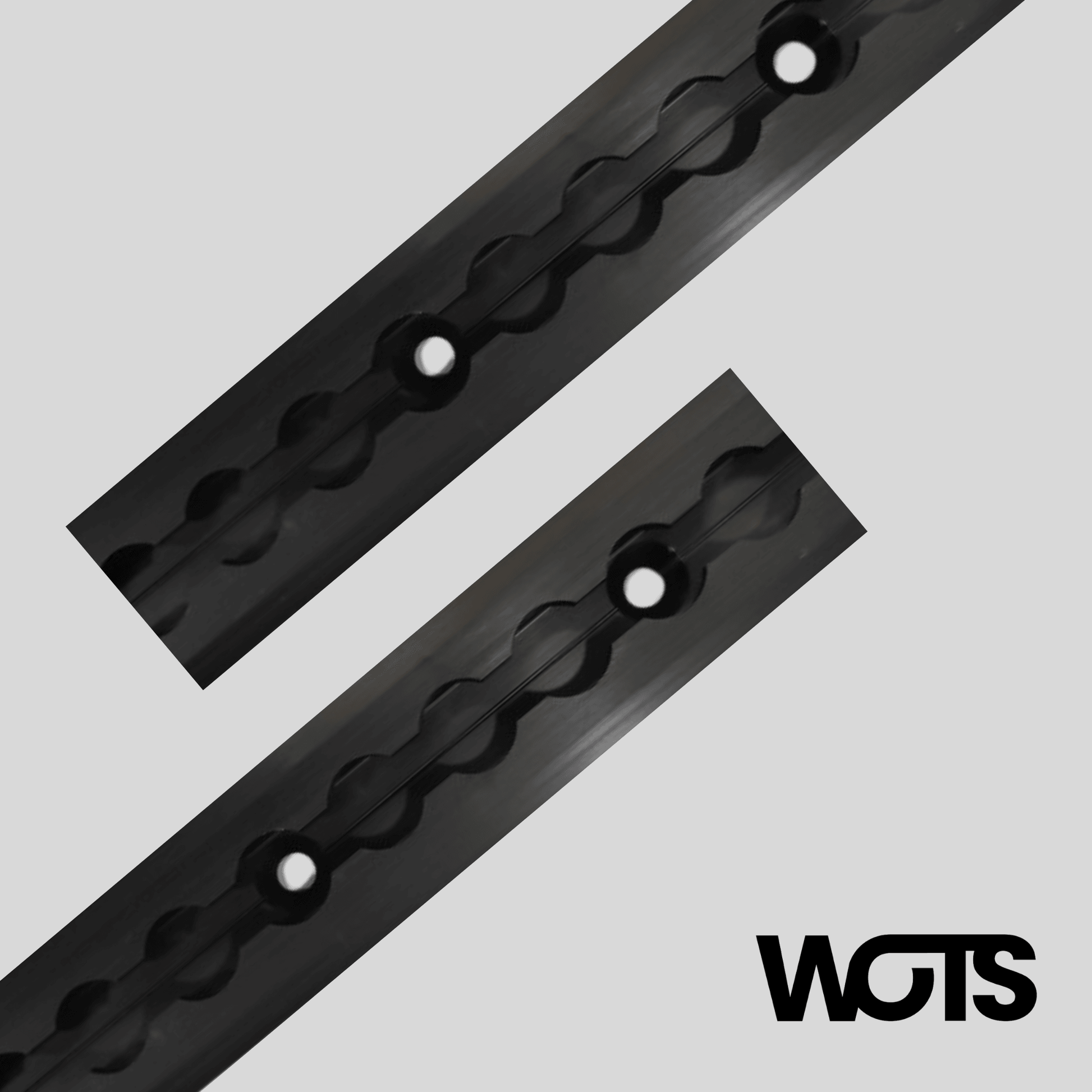 WOTS Standard L-Track 8" Hard/Soft Anodize - WOTS